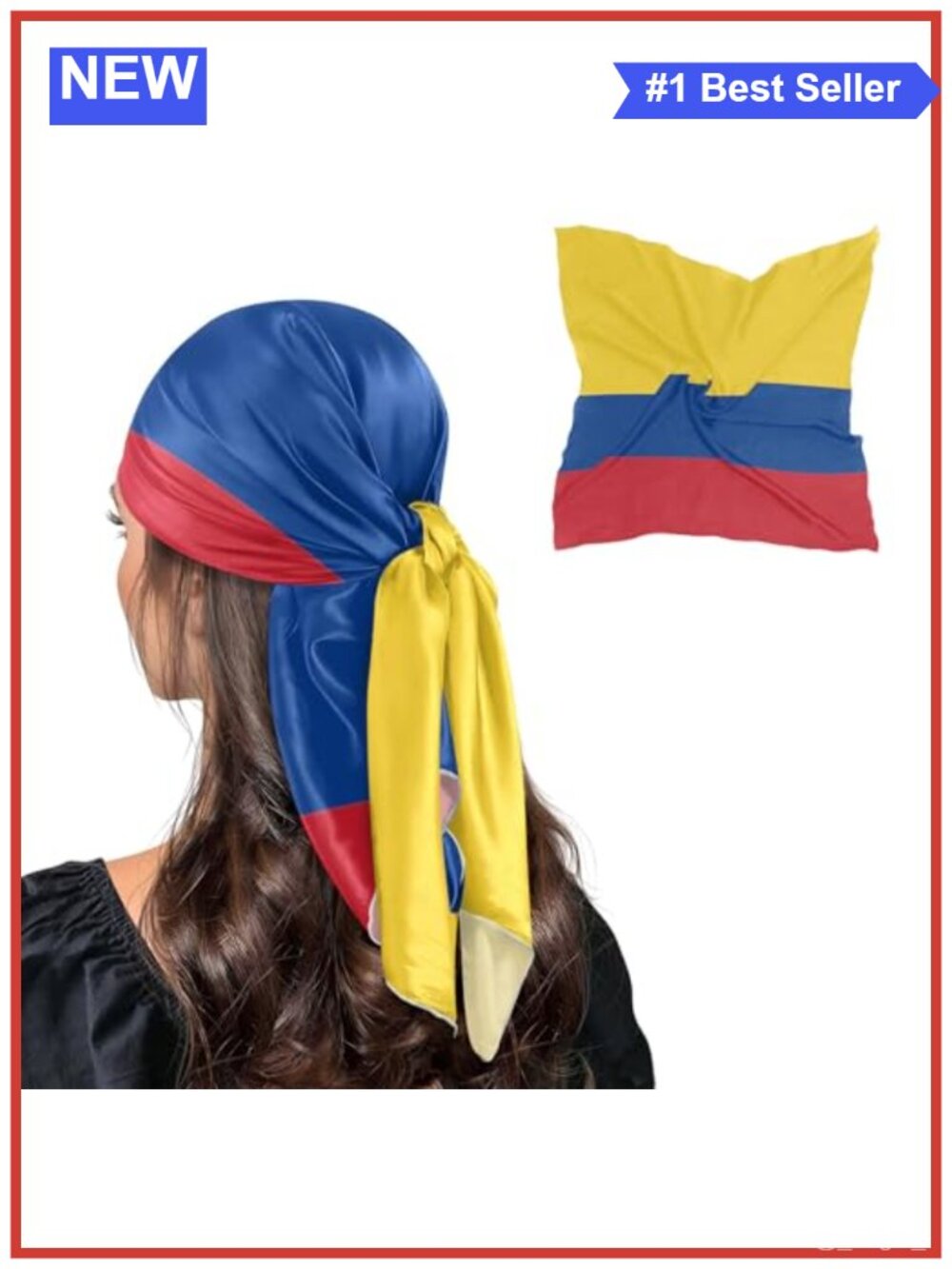 Polyester Square Head Scarf Bandana Neck Hair Wrap One Size